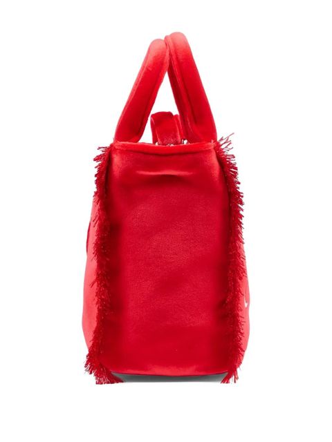 MC2 Saint Barth mini Vanity fringe lettering tote bag - Red - zdjęcie produktu nr 2
