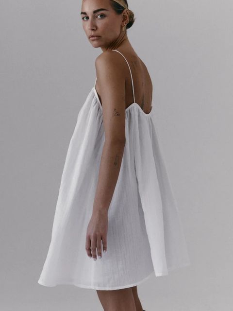 MUUV. sukienka bawełniana MINIME