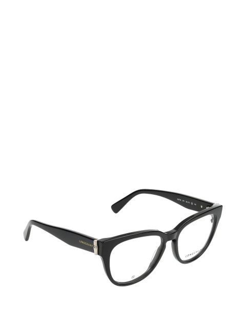 Longchamp cat-eye frame glasses - Black