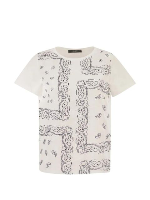 Weekend Max Mara embroidered T-shirt - White - zdjęcie produktu nr 1