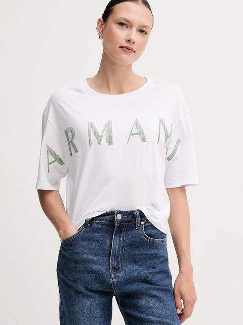 Armani Exchange t-shirt bawełniany - zdjęcie produktu nr 1