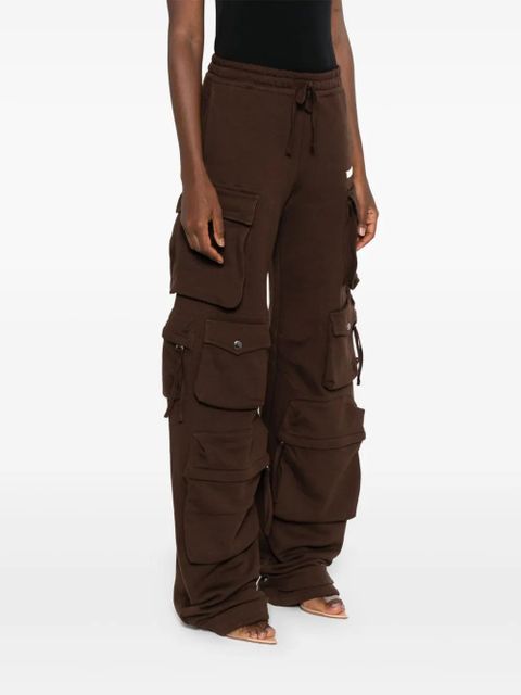 The Attico Fern cargo pants - Brown