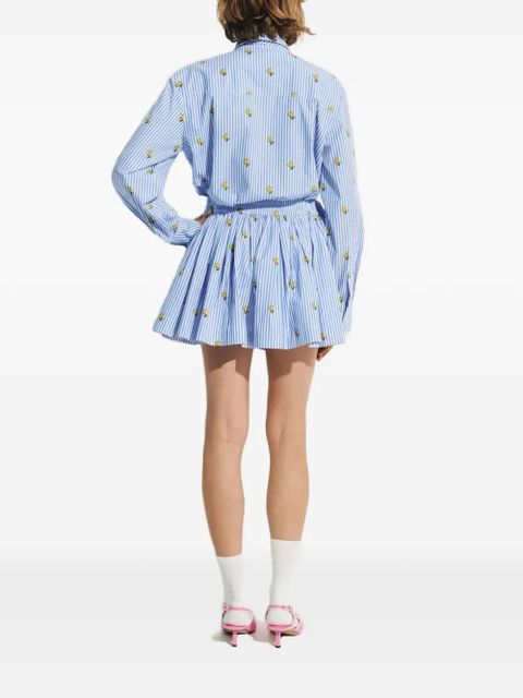 Essentiel Antwerp Snoopy striped shirt - Blue - zdjęcie produktu nr 2