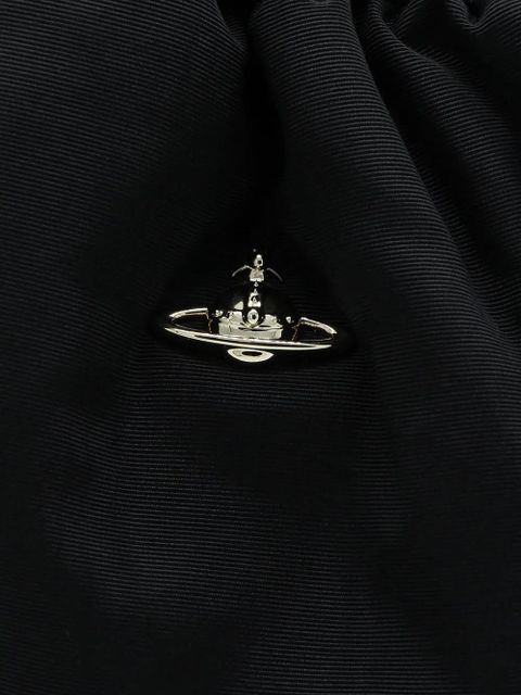 Vivienne Westwood drawstring logo tote bag - Black