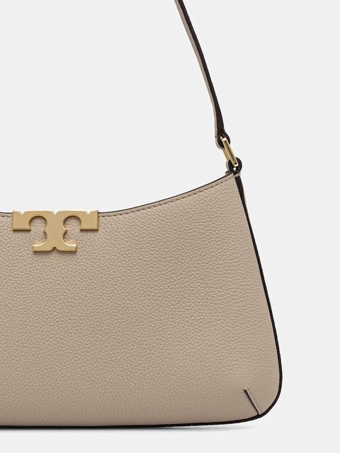 Tory Burch torebka skórzana Eleanor Soft Slim kolor beżowy 174850.250