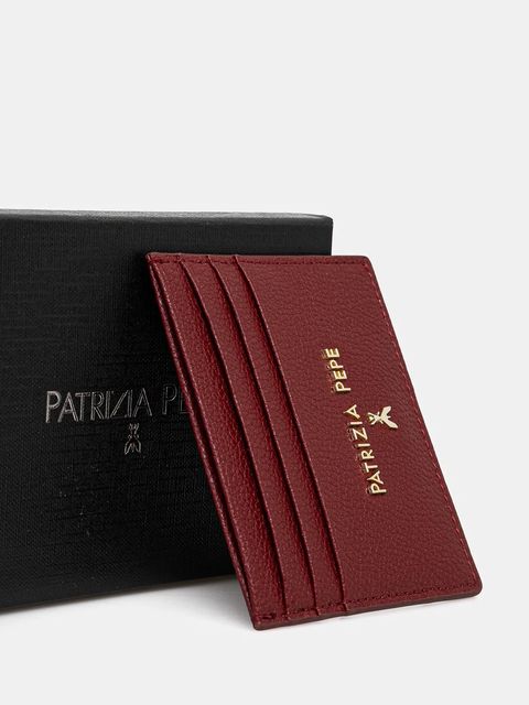 Patrizia Pepe etui na karty skórzane