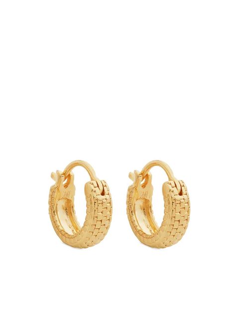 Monica Vinader Heirloom huggie earrings - Gold - zdjęcie produktu nr 1