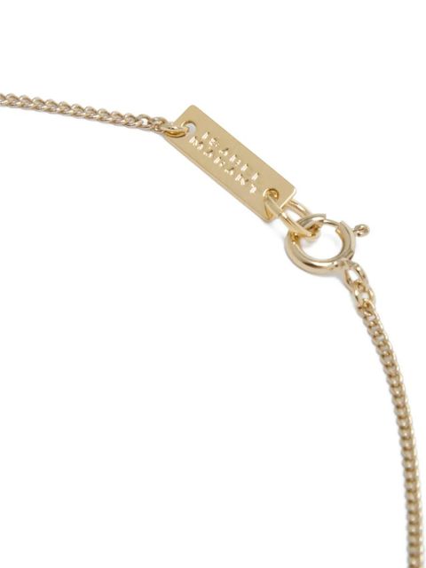 ISABEL MARANT gold-tone bead-drop necklace - Green - zdjęcie produktu nr 2