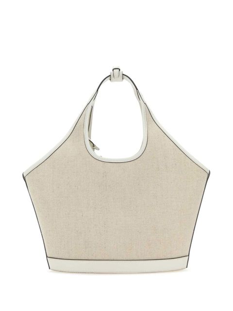 Prada canvas tote bag - Neutrals - zdjęcie produktu nr 2