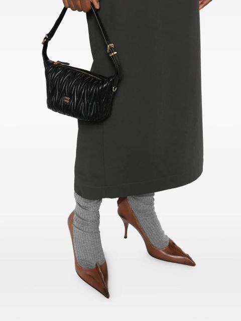 Miu Miu matelassé tote bag - Black - zdjęcie produktu nr 2