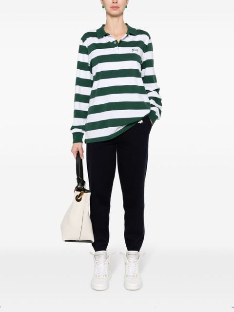 MARANT ÉTOILE Kira logo-embroidered track pants - Blue - zdjęcie produktu nr 2