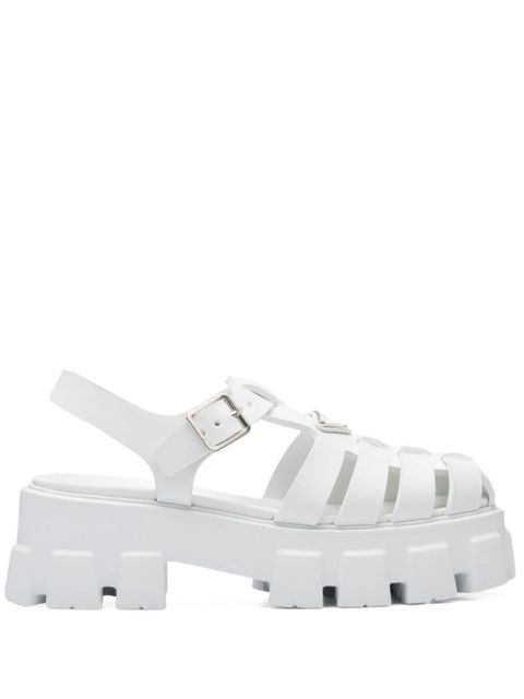 Prada Monolith platform sandals - White - zdjęcie produktu nr 1