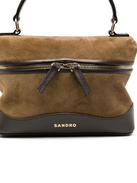 SANDRO Tangoso tote bag - Brown