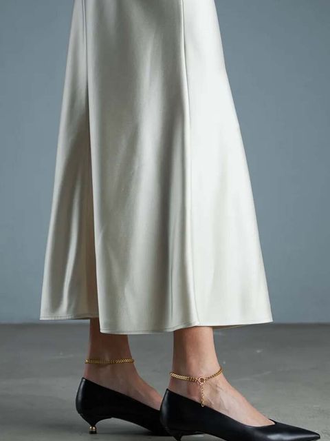 Vanda Novak czółenka skórzane Diana kolor czarny na niskim obcasie - zdjęcie produktu nr 2