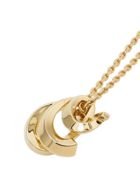 Ferragamo triple-gancini pendant necklace - Gold