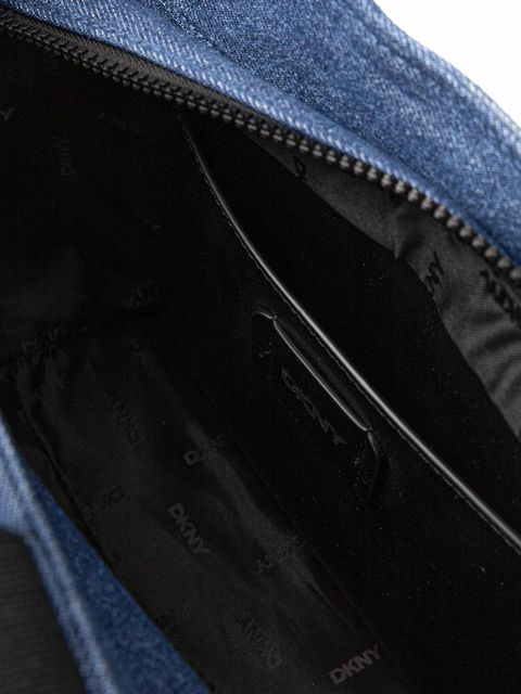 Dkny torebka jeansowa kolor niebieski R52AVJ49