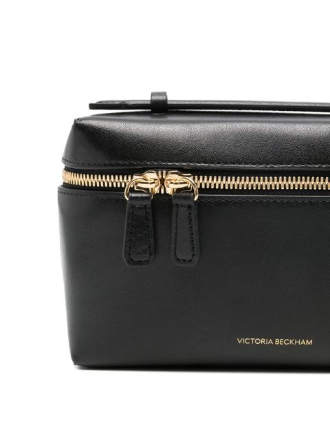 Victoria Beckham top-handle leather cross body bag - Black