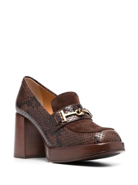 Tod's 80mm square-toe pumps - Blue - zdjęcie produktu nr 2