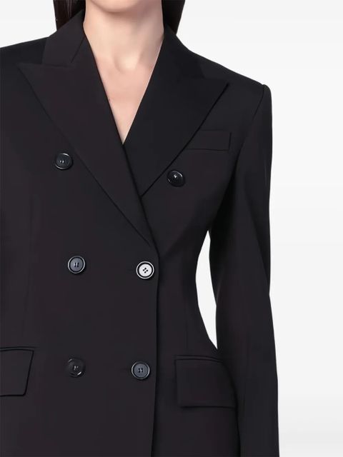 Sportmax double-breasted jacket - Black