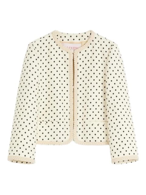 Valentino Garavani Supergran Plusdepois-print blazer - Neutrals