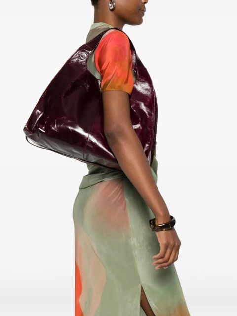 Gimaguas leather tote bag - Red - zdjęcie produktu nr 2