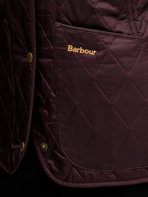 Barbour kurtka ANNANDALE damska kolor bordowy LQU0475
