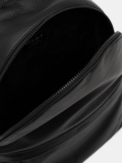 Coccinelle plecak skórzany damski kolor czarny duży E1.MUK.84.07.01