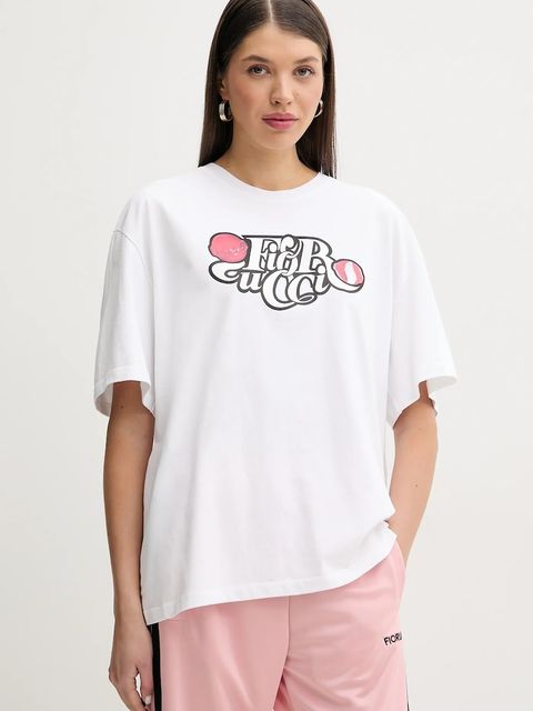Fiorucci t-shirt bawełniany Curly Lollipop Logo Boxy Fit T-Shirt - zdjęcie produktu nr 2
