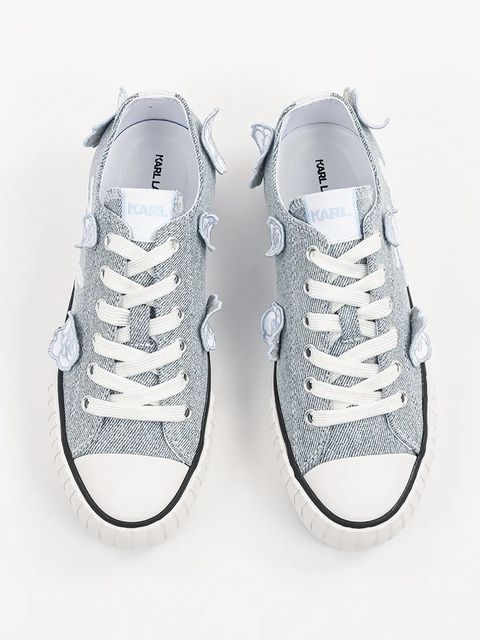 Karl Lagerfeld tenisówki KAMPUS MAX kolor niebieski KL60425