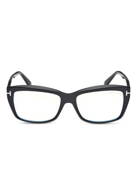 TOM FORD Eyewear rectangular-frame optical glasses - Black - zdjęcie produktu nr 1