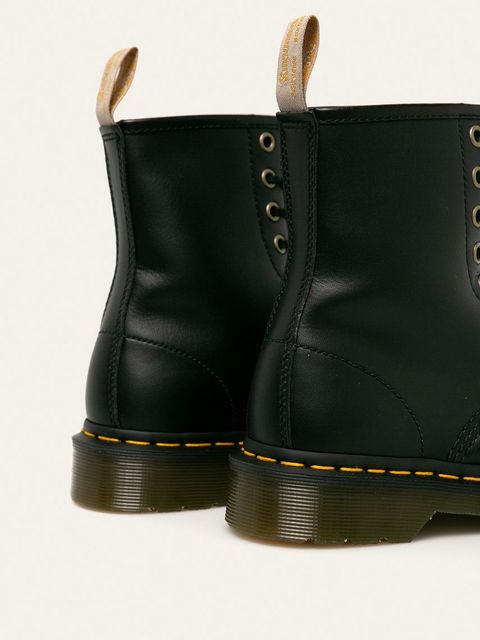 Dr. Martens workery Vegan 1460 kolor czarny na płaskim obcasie DM14045001