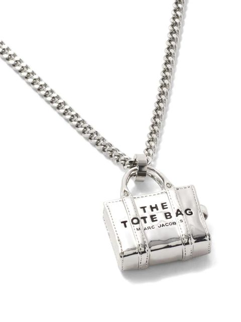 Marc Jacobs The Tote Bag pendant necklace - Silver
