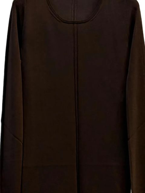 LEMAIRE long-sleeve maxi dress - Brown - zdjęcie produktu nr 2