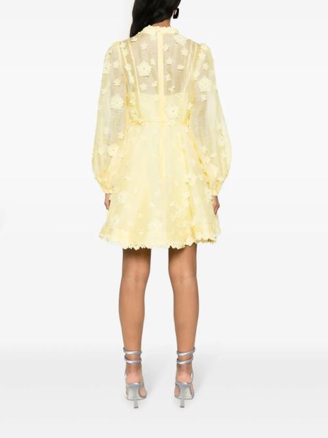 ZIMMERMANN Matchmaker Lift Off minidress - Yellow