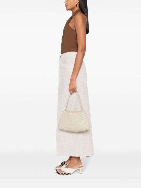 DRAGON DIFFUSION Rosanna leather shoulder bag - Neutrals