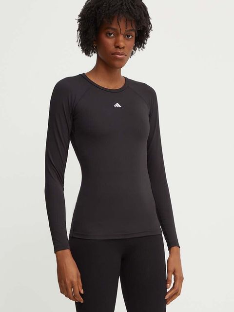 adidas Performance longsleeve treningowy Techfit kolor czarny IK7918 - zdjęcie produktu nr 1