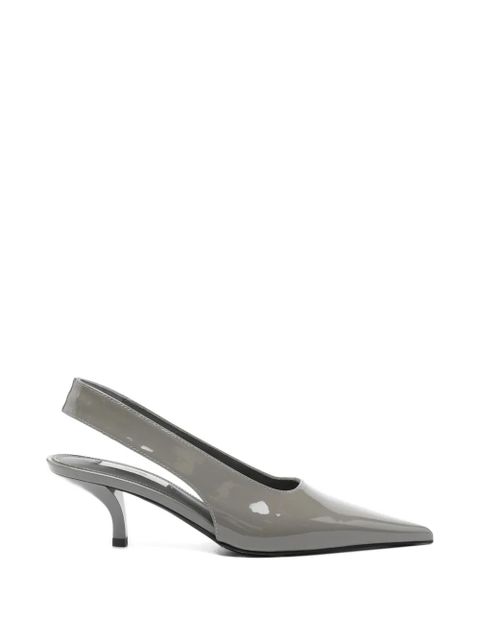 TOTEME pointed-toe slingback pumps - Grey - zdjęcie produktu nr 1