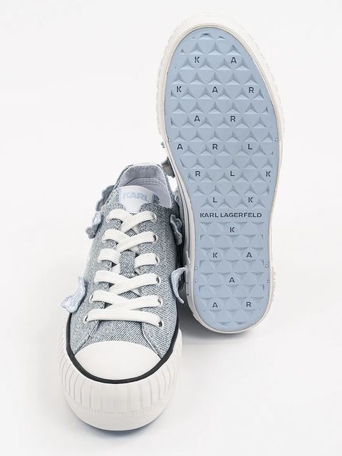 Karl Lagerfeld tenisówki KAMPUS MAX kolor niebieski KL60425