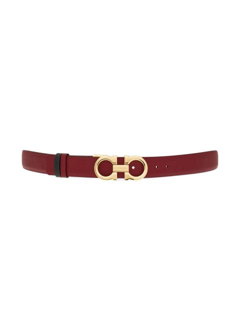 Ferragamo reversible Gancini-buckle belt - Red