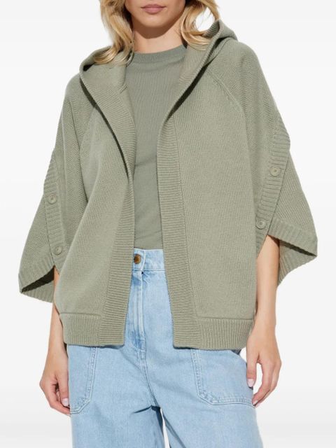Max Mara hooded cardigan - Green