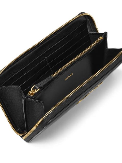 Versace Tag long wallet - Black