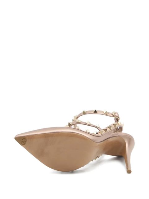 Valentino Garavani Rockstud ankle-strap pumps - Pink