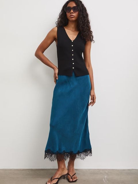 Medicine spódnica z cupro - zdjęcie produktu nr 1