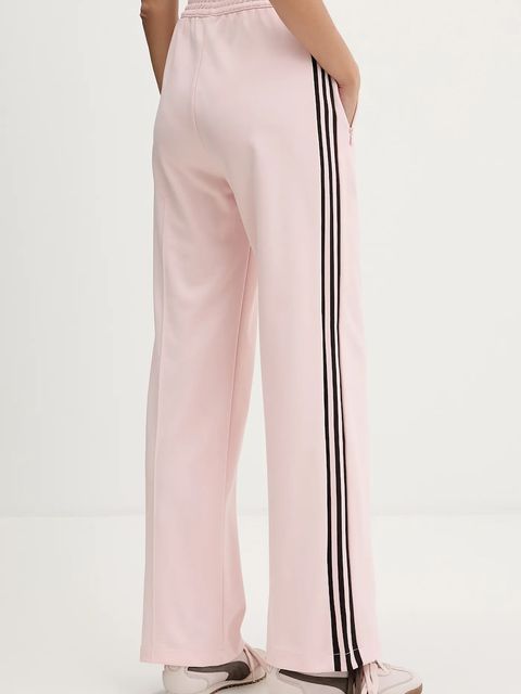 adidas Originals spodnie dresowe Classic damskie kolor różowy gładkie KE3896