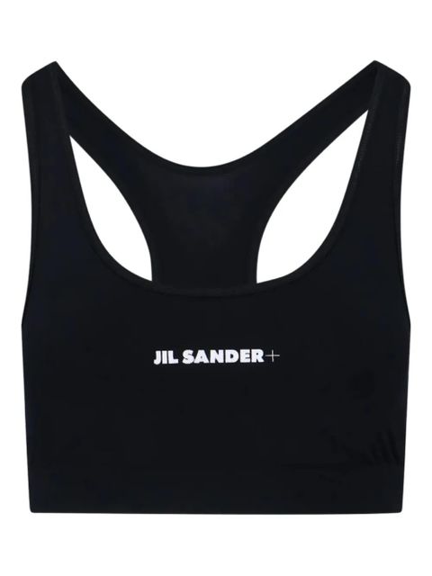 Jil Sander racer-back logo top - Black - zdjęcie produktu nr 1