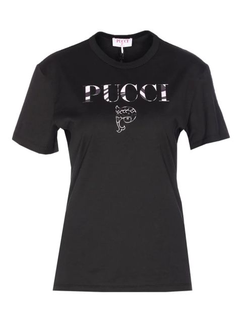 PUCCI logo graphic T-shirt - Black - zdjęcie produktu nr 1