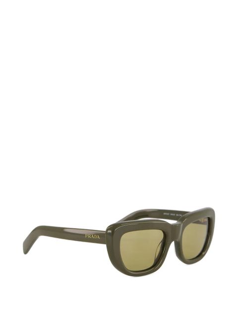 Prada Eyewear rectangle-frame sunglasses - Green