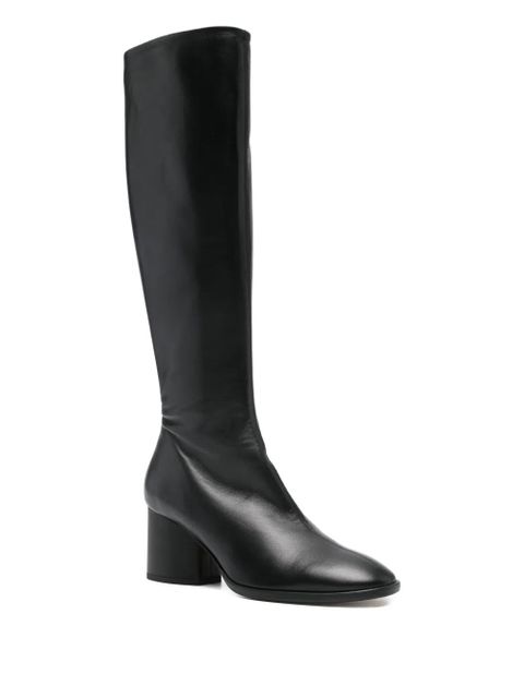 Aeyde Ariana nappa-leather block-heel boots - Black - zdjęcie produktu nr 2