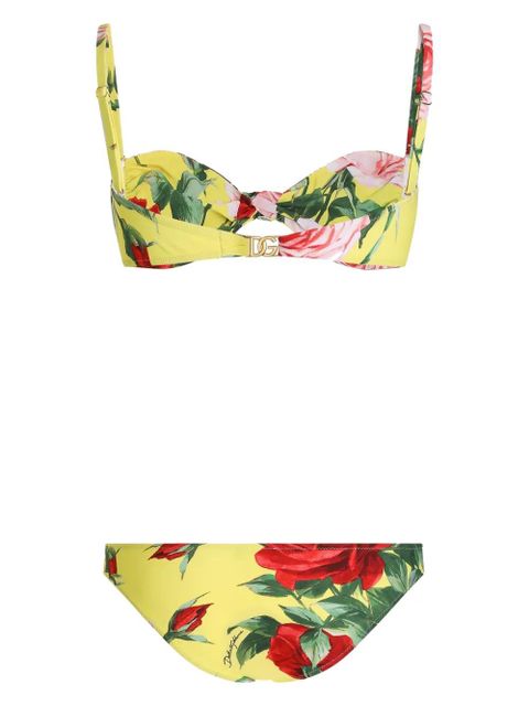 Dolce & Gabbana printed bikini - Yellow - zdjęcie produktu nr 2