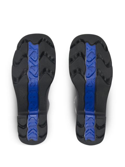 Burberry Marsh check-pattern boots - Grey